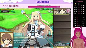 VTuber Lewdneko玩Evenicle，可爱呻吟第二部分