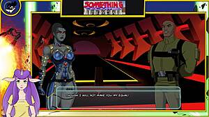 Dc comics unlimited themyscira features nude cartoon characters in action