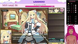 VTuber Lewdneko玩Evenicle，可爱呻吟第二部分