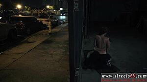 Emotional Rough Gangbang For Cute Teen With Glasses