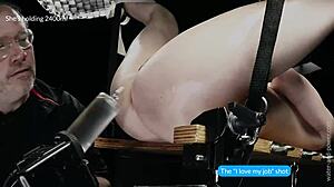 Close-Up View of Submissive British Scottish Scene