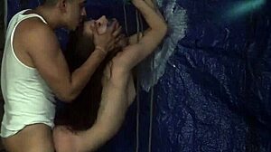 Outstanding Teen 18+ Sex Skills Duddy Cronys Rough Outdoor