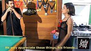 She wanted cock, husband couldn't, friend helped.