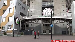 Goth prostitute feels intense pleasure