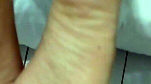 Cum on Prostitute’s Feet While Smelling Her Soles