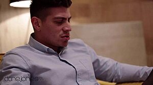 czech blonde isabella de laa teases with footjob in lace. dane jones delivers hardcore romantic ride.