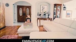 Wow, Bad Student Teen Anal Swallows Fat Dick in Fantasy Fucking!