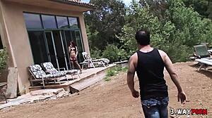 Cheyenne Jewel in Naughty 3-Way Bang with Fresh Cock!