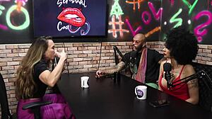 a mulher learns sensual self-stimulation with lu cabral's expert guidance, exploring anal and oral pleasures in intimate masturbation sessions