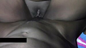 ebony slut RIDES big black cock like a pro