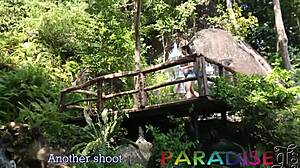 Thick ass brunette rocks my paradise days