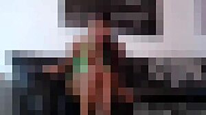 I bust your balls in femdom lesson