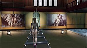 Fallout 4 fashion on water.