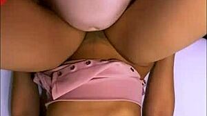 her tight pussy squeezes during penetration