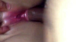 Having a little anal fun with my hot wife on the couch.