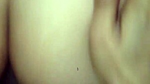 Having a little anal fun with my hot wife on the couch.