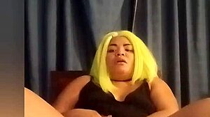sexy girl squirts with vibrator like a water park
