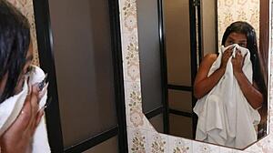 booty shaking brazilian twin babe sucks cock hard 😜