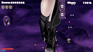 Succubus Chan Undresses Giant Waifu In Hentai Game Episode