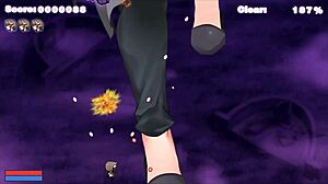 Succubus Chan Undresses Giant Waifu In Hentai Game Episode