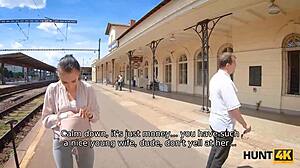 Czech Wife Nailed by Stranger in Public