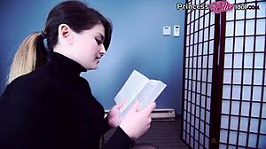 Sin Disposal: Swallowing Cum In Mouth With Stockings On During POV