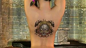 3d Cg Brunette Babe With Pigtails Hentai Porn In 3d Pigtails Cartoon Tattoo Anime