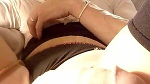 Transgender Masturbates Big Cock