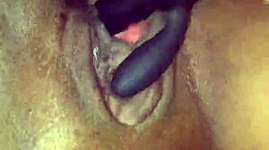 J&J get that pussy dripping with a wild vibrator