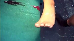 Naughty asian babe fucks hardcore threesome in videoshop