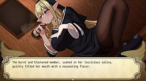 lethargic angel struggles with bondage and public sex emotions