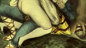 vintage illustration with a retro twist