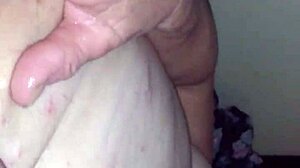 Wet mama getting fucked hard in the kitchen