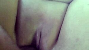 slapping a whore's pussy with spanking