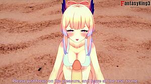 does kokomi give bikini blowjob in genshin impact?