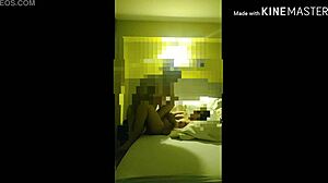 Hostess enjoys intense anal and vaginal pleasure