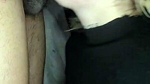 blanquita chokes on black cock deepthroat and swallows cum