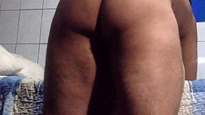 Doggy style with big ass bent over for intense fucking