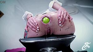 lesbian double fisting stretched my ass wide open