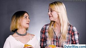 Pornstars Engage In True Lesbian Kissing And Sex