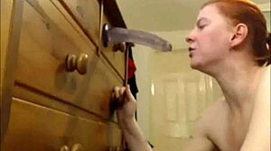 Teen Amateur Practices Cocksucking Skills with Dildo and Toys