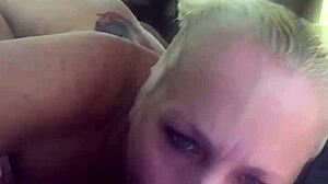 Slutty Wife Gives Blowjob Then Rides Husband Pov