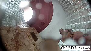Christy Dahlia And Ivan's Steamy Shower Fun Behind The Scenes