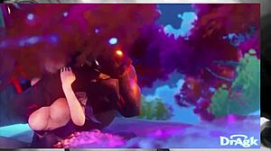 Keqing moans in hentai compilation