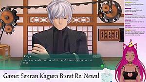 vtuber lewdneko plays senran kagura burst part 1