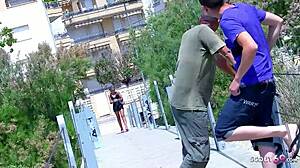 Young Spanish Teen Picked Up For Hardcore Sucking And Fucking Cumshot