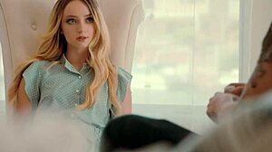 Teen doll Maria Kazi, my stepsister, came alive for hardcore fun. Bent over and loving it!