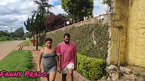 Renting House Leads to Latina Giving Owners Interracial Sex While Husband Licks Pussy!