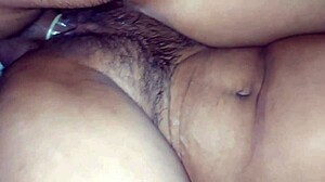 Desi Girl Enjoys Intense Action in Hindi