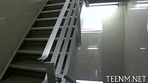 Young babe passionately sucks and fucks cock for money, feeling the intense pleasure